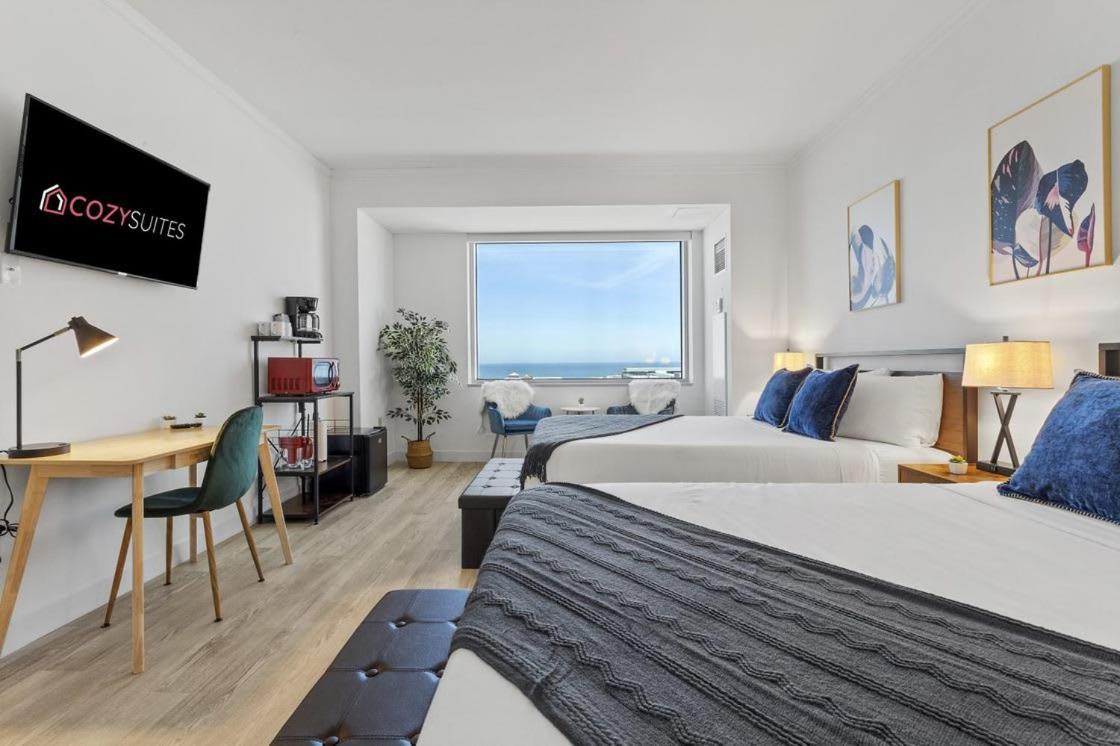 Beachfront Double Queen - Cozysuites Atlantic City Exterior foto
